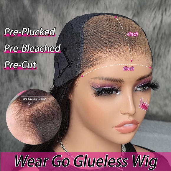 Glueless 22” ocean wave wig. Brand new, never worn. - Picture 3 of 7